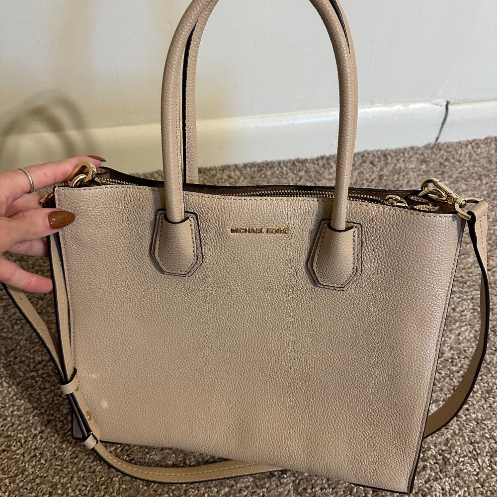 Monogrammed Michael Kors tote